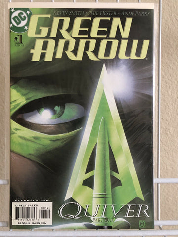 Green Arrow #1 VF+ 8.5 4th Print