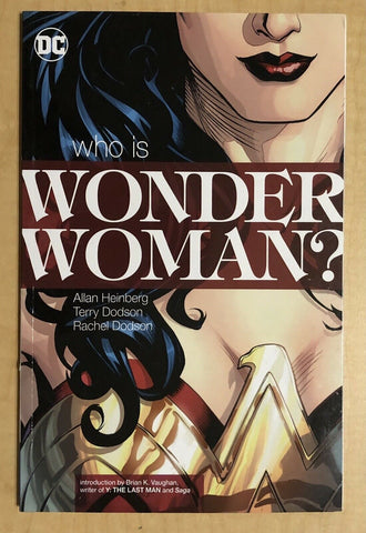 Wonder Woman Who Is Wonder Woman? TPB Allan Heinberg & Terry Dodson