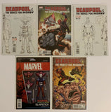 Deadpool & The Mercs for Money #1-4 w/ Lots of Variant Covers - 11 Comics