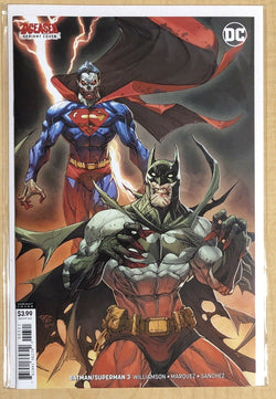 Batman Superman #3 Paolo Pantalena DCeased Variant Cover NM 9.4