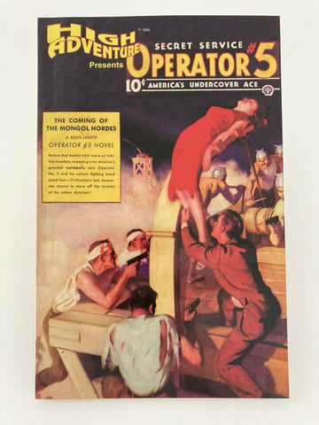 High Adventure #46 Secret Service Operator #5 December 1935 Pulp Reprint