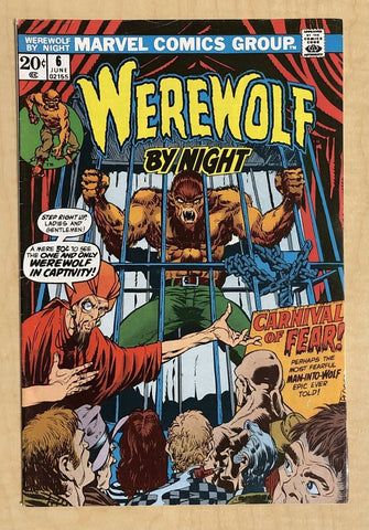 Werewolf by Night #6 F- 5.5 Marvel Comics 1973  Mike Ploog