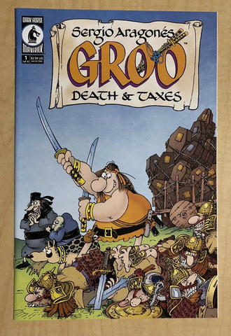 Groo Death and Taxes #1 NM- 9.2 SERGIO ARAGONES Dark Horse Comics