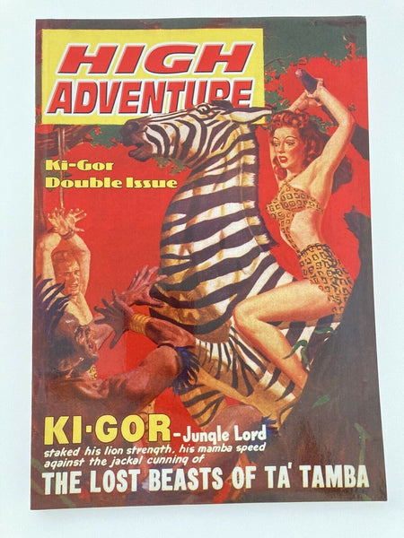 High Adventure #111 Jungle Stories Ki-Gor Winter 1948 Pulp Reprint