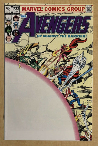 The Avengers #233 VF/NM 9.0 Marvel 1983 Roger Stern & John Byrne