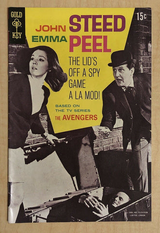 Avengers #1 VG/F 5.0 John Steed and Emma Peel GOLD KEY 1968