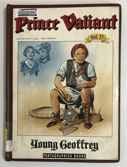 Prince Valiant Vol 15 HC Hardcover Book YOUNG GEOFFREY Fantagraphics Ex-Library