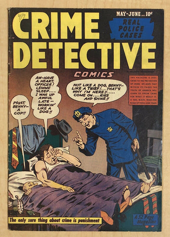 Crime Detective Comics Vol 2 #2 VG 4.0 Hillman 1950