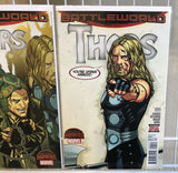 Thors #1-4 Secret Wars BattleWorld Comlete Run/Series