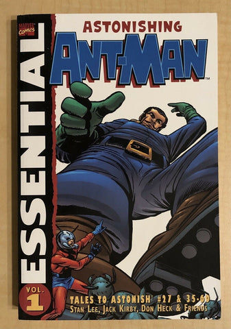 Marvel Essential Ant-Man Vol 1 TPB 1st Print Marvel 2002 Stan Lee & Jack Kirby