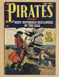 Pirates Comics #2 G/VG 3.0 Hillman 1950 Dave Berg Art
