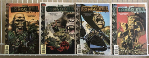 Congo Bill #1-4 Complete Run/Series DC Vertigo Scott Cunningham